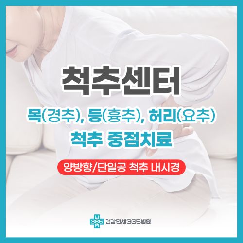 척추내시경센터 오픈 안내